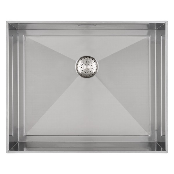 Evier 1 bassin Caressi CAPP50GRA vooraanzicht