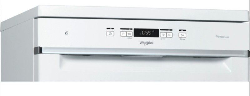 Vaatwassers Vrijstaand Whirlpool WFC3C34/wit detail 3