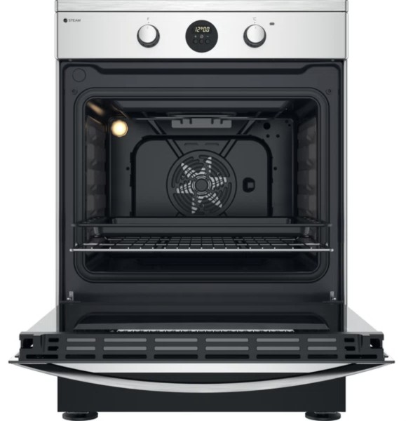 Fornuis inductie kookplaat Indesit / by Whirlpool IS67IQ8CCX/Whirlpool- indesit detail 1