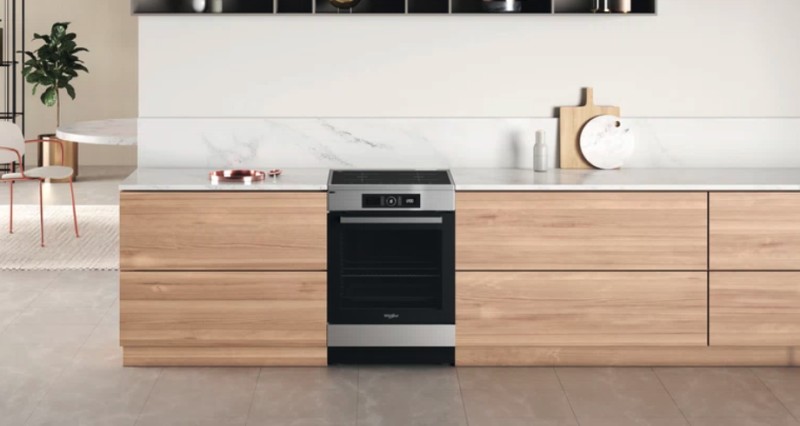 Cuisinière induction Whirlpool WS68IB8ACXFR/inox detail 1