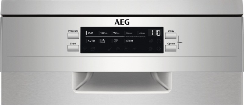 Lave-vaisselle pose libre AEG FFB62427ZM/45cm breed/inox detail 3