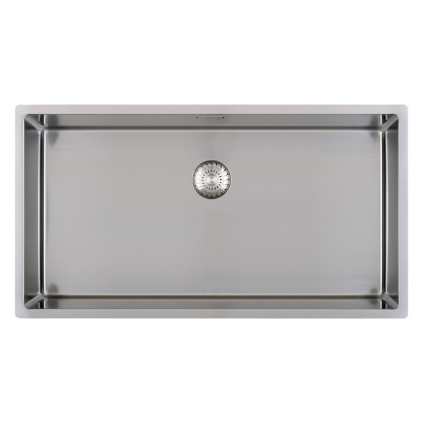 Evier 1 bassin Caressi CAPP74R10 vooraanzicht