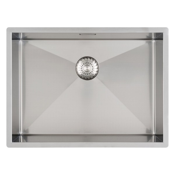 Enkele spoelbak Caressi CAPP55R6R0 vooraanzicht