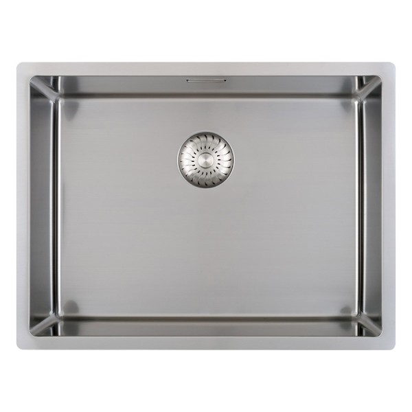 Enkele spoelbak Caressi CAPP50D37R10 vooraanzicht