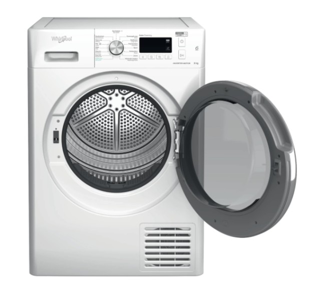Séchoir Whirlpool FFTM119X2BXYBE / Inox Deur detail 1