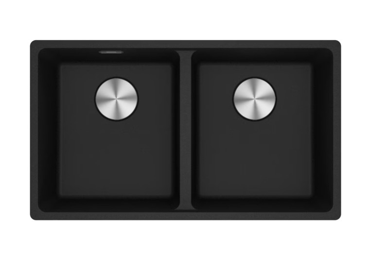 Dubbele spoelbak Franke MRG120OX1 vooraanzicht