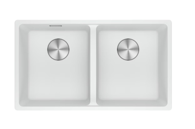 Dubbele spoelbak Franke MRG120MW1 vooraanzicht