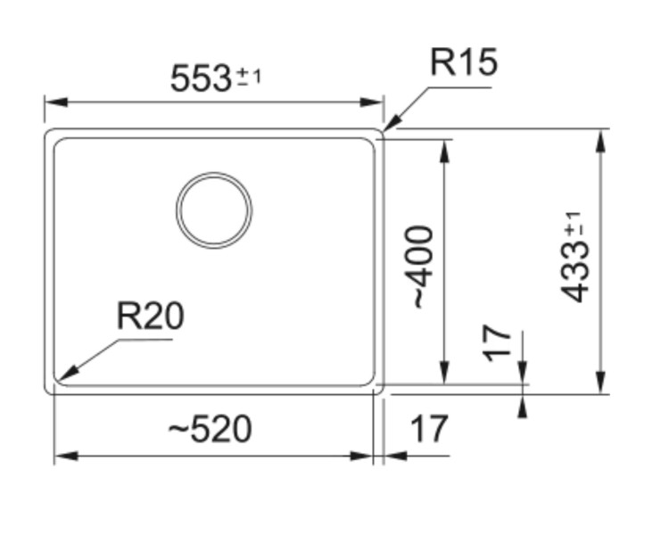 Evier 1 bassin Franke MRG110520SG1 detail 1