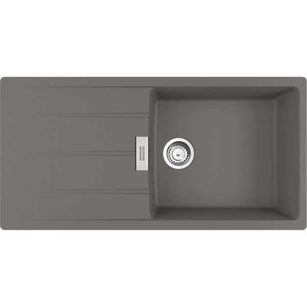 Enkele spoelbak Franke CNG611XLSG1 vooraanzicht