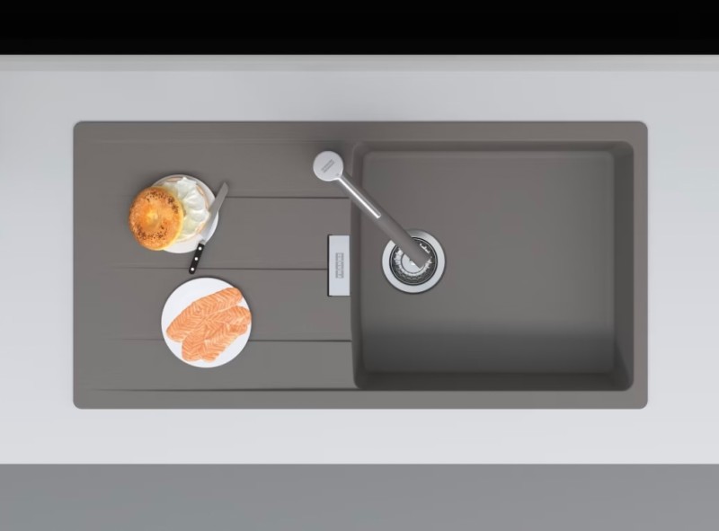 Evier 1 bassin Franke CNG611XLSG1 detail 1