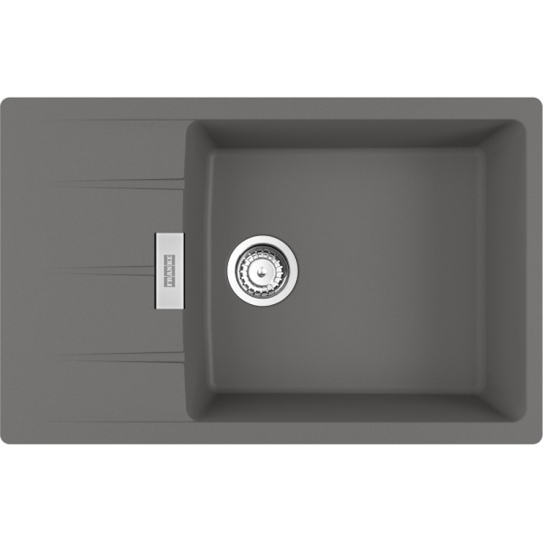 Enkele spoelbak Franke CNG61178SG1 vooraanzicht