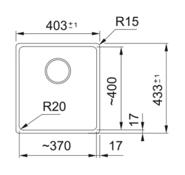 Evier 1 bassin Franke MRG210370OX1 detail 1