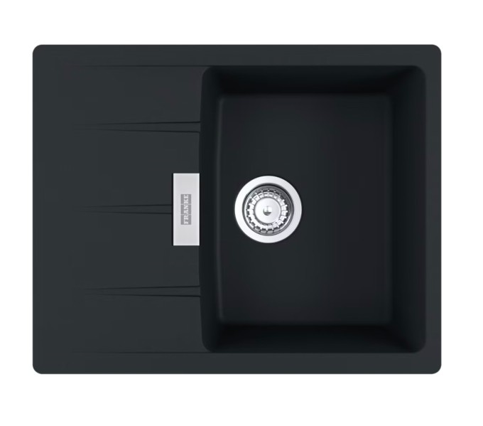 Enkele spoelbak Franke CNG61162MB1 vooraanzicht