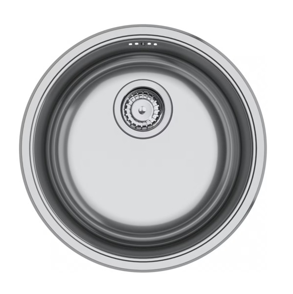 Enkele spoelbak Franke ROX610/1103801 vooraanzicht