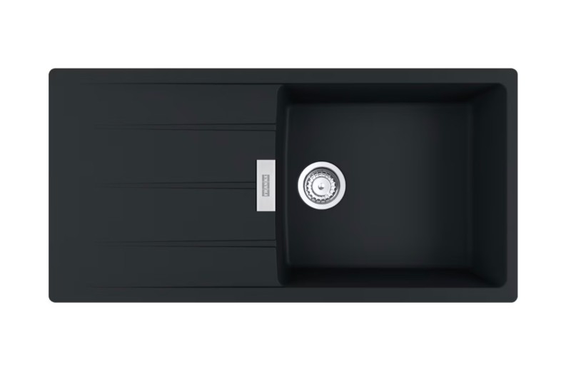 Enkele spoelbak Franke CNG611XLMB1 vooraanzicht