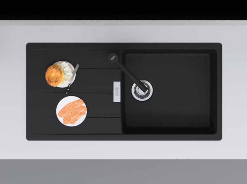 Enkele spoelbak Franke CNG611XLMB1 detail 1