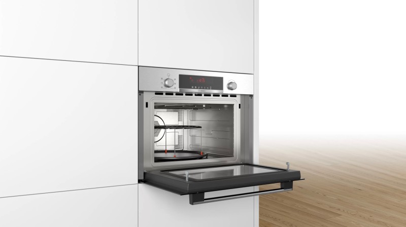 Combi : oven + microgolf Bosch CMA583MS0 detail 2