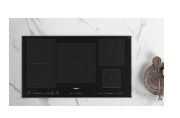 Taque de cuisson induction Whirlpool WT1090BA vooraanzicht