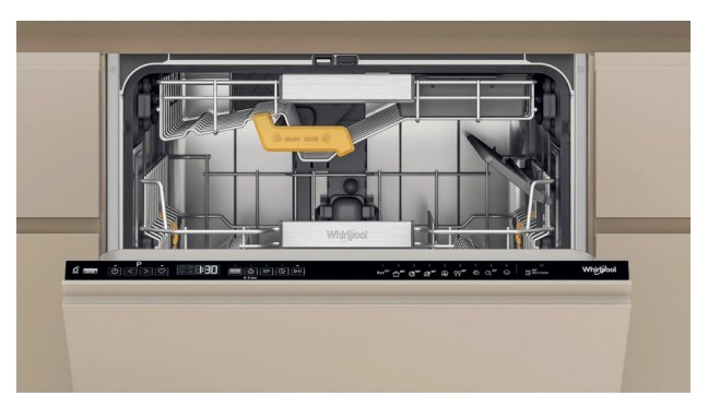 Vaatwasser volledig integreerbaar 60cm Whirlpool W8IHP42L detail 1
