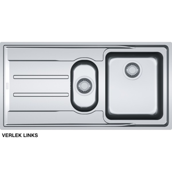 Evier 1 1/2 bassin Franke ANX251L1 vooraanzicht