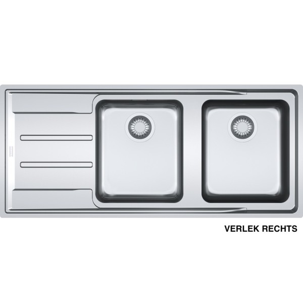 Evier 2 bassins Franke ANX221R1 vooraanzicht