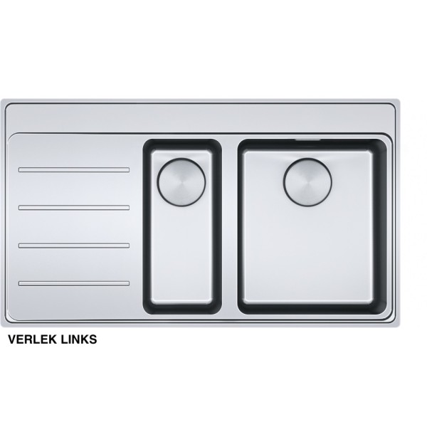 Anderhalve spoelbak Franke MYX251TLL1 vooraanzicht