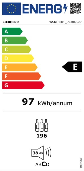 Cave à vin Liebherr WSBL500120 detail 5