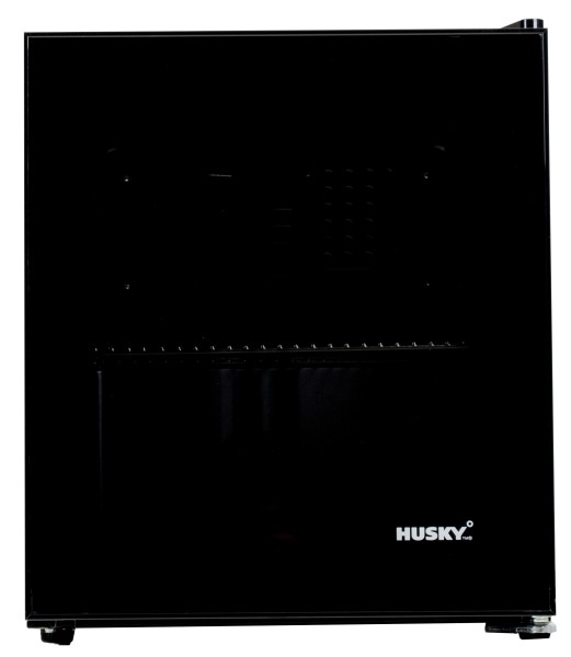 Refroidisseur à boisons/ porte vitrée ou pleine HUSKY KK50-CNS-NL-HU vooraanzicht