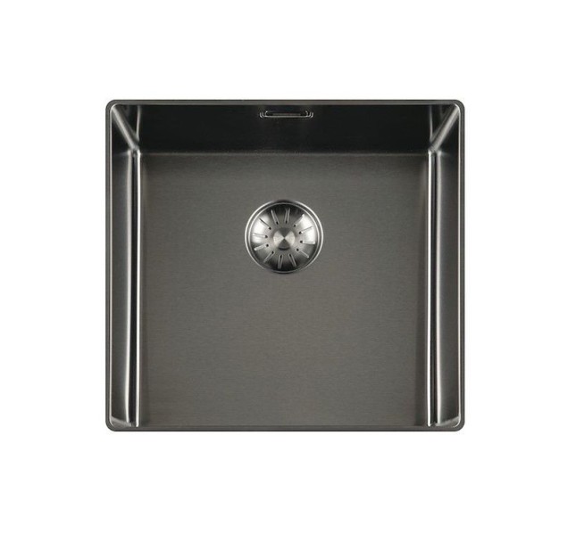 Evier 1 bassin Lorreine 40SL1016-GUNMETAL vooraanzicht