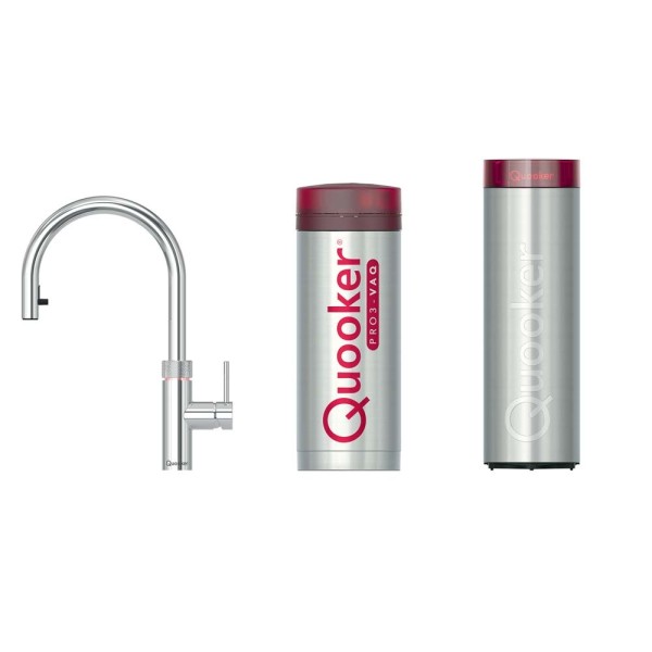 Quooker Quooker FXRCHR - PRO3 - CUBE vooraanzicht