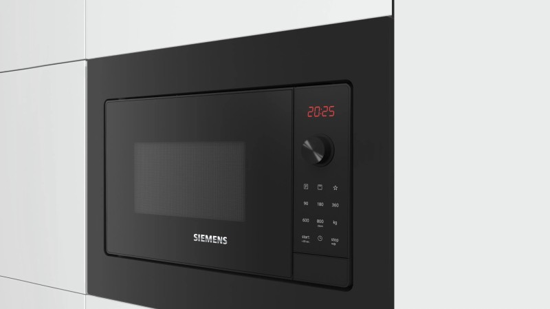 Microgolfoven inbouw met grill Siemens BE623LMB3 / Zwart detail 2
