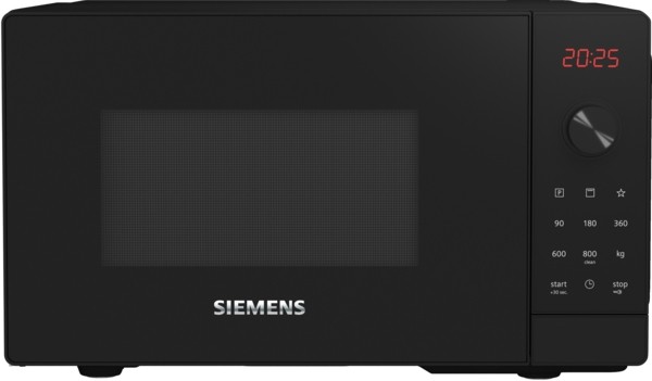 Micro-ondes pose-libre Siemens FE023LMB2/zwart vooraanzicht