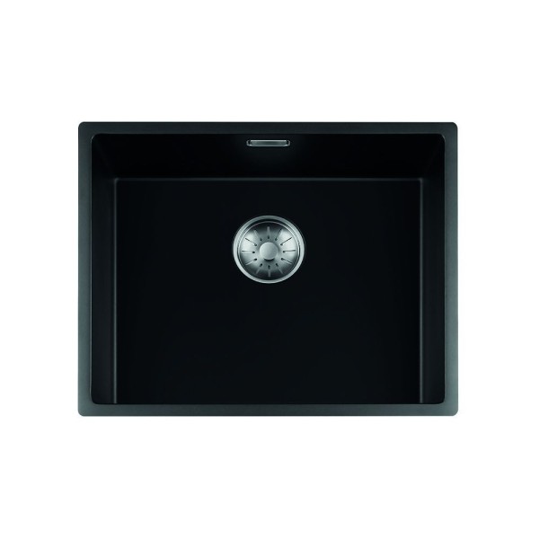 Enkele spoelbak Lorreine 50BQ-FU-INOX vooraanzicht