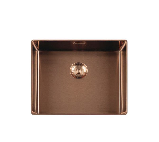 Evier 1 bassin Lorreine 50SL1016-COPPER vooraanzicht