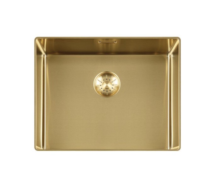 Evier 1 bassin Lorreine 50SL1016-GOLD vooraanzicht