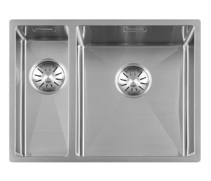 Anderhalve spoelbak Lorreine 1534R vooraanzicht