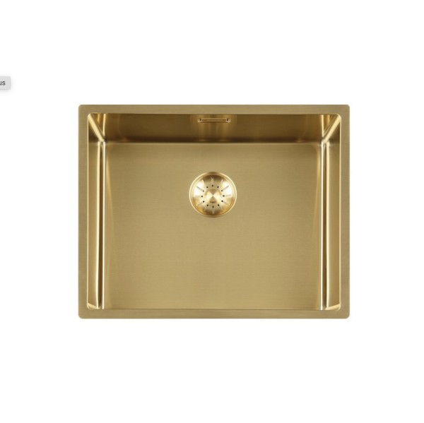 Evier 1 bassin Lorreine 50SP-GOLD vooraanzicht