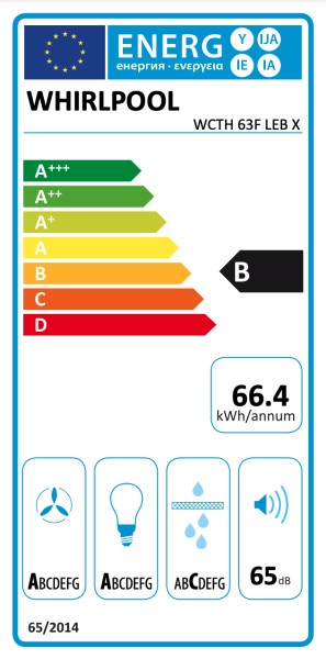 Hotte groupe aspirant Whirlpool WCTH63FLEBX detail 5