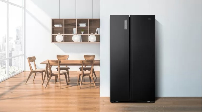 Side/Side + 3 en 4 deurs Etna/by Atag AKV678ZWA/zwart detail 5