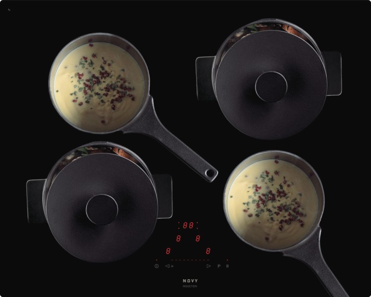 Taque de cuisson induction Novy 1753 / Novy Inductie Comfort detail 2