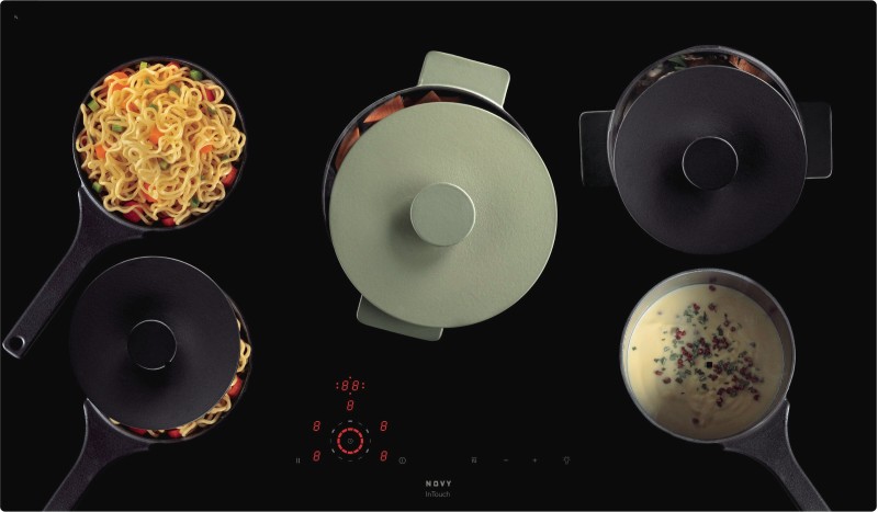 Taque de cuisson induction Novy 1758 / Novy Inductie Comfort detail 2