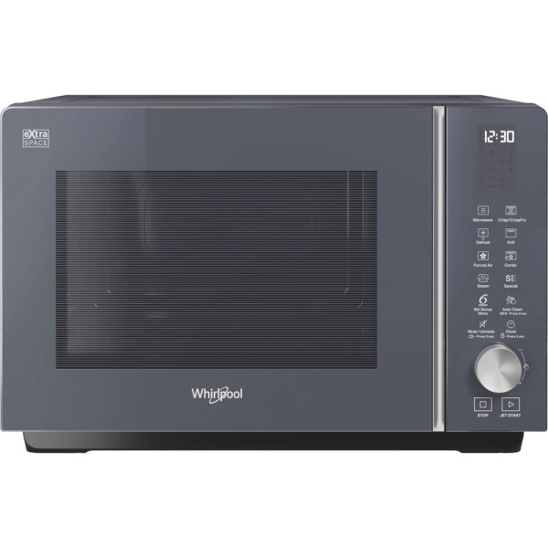 Micro-ondes pose-libre Whirlpool MWF259SG/zilver detail 1