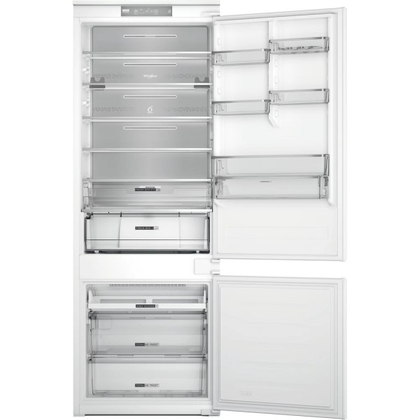 Combiné réfrigérateur/congélateur intégrable Whirlpool WHSP70T121 vooraanzicht