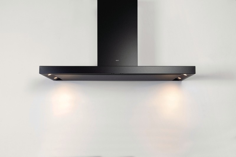 Dampkap wand/schouw Novy 7612 / Novy Flatline vooraanzicht