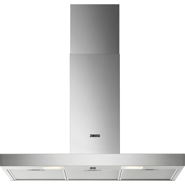 Hotte cheminée Zanussi ZHB90460XA vooraanzicht