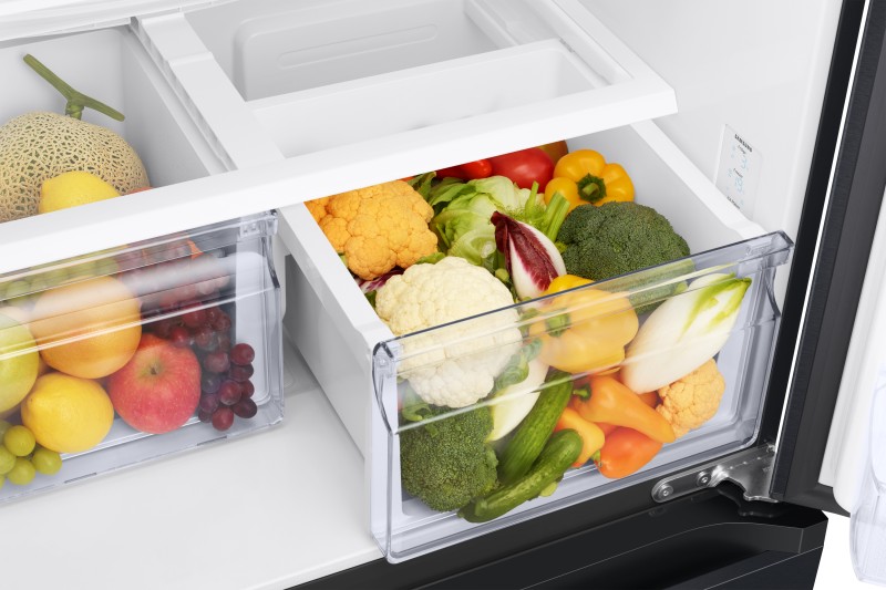 Side/Side + 3 en 4 deurs Samsung RF50C510EB1/ZWART detail 3