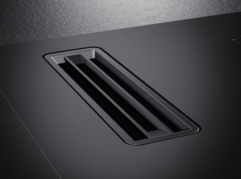 Taque de cuisson avec hotte intégrée AEG CCE84543CB// detail 1