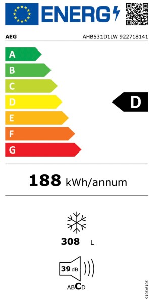 Diepvrieskisten AEG AHB531D1LW detail 4