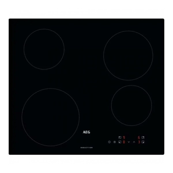 Taque de cuisson induction AEG IBE6420SCB vooraanzicht