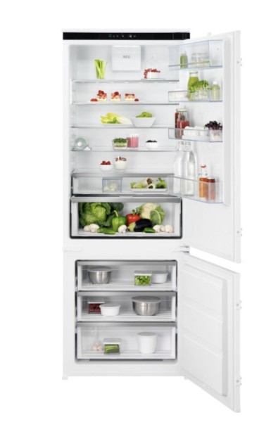 Koelvriescombinaties inbouw AEG NSC7G751ES vooraanzicht